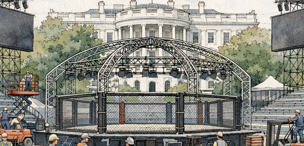 White House Hosts UFC Event for Independence Day