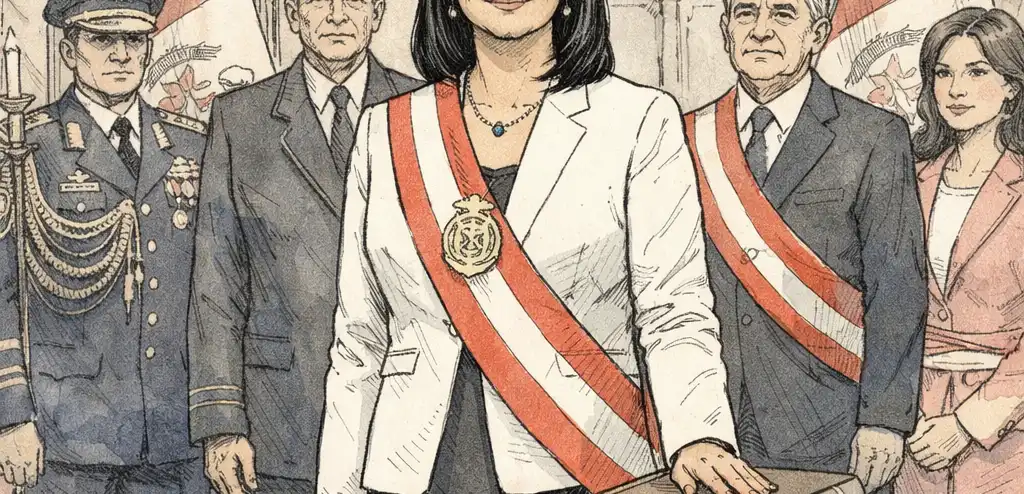 Fujimori Sworn In as Peru's President