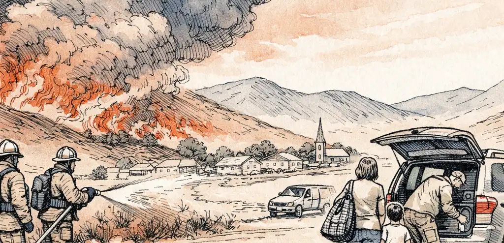 Utah Wildfire Forces Evacuation as Heat Fuels Western Blazes
