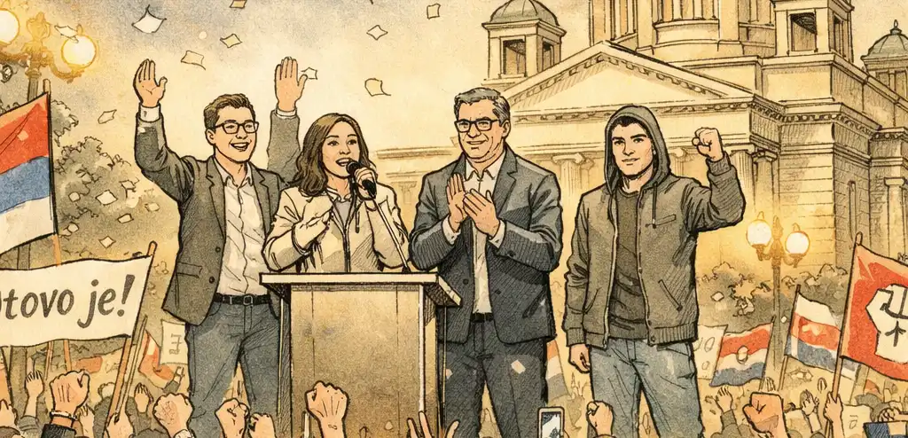 Serbia's Vucic Concedes to Student Movement in Historic Vote
