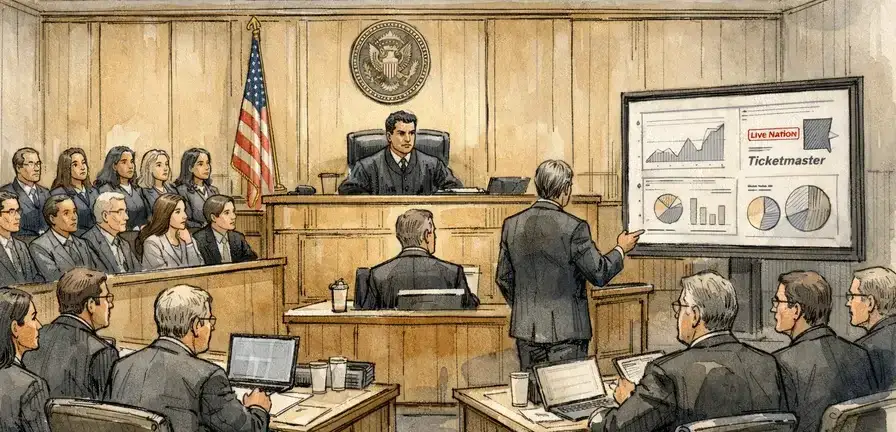 High-Stakes Antitrust Trial Against Live Nation and Ticketmaster Begins