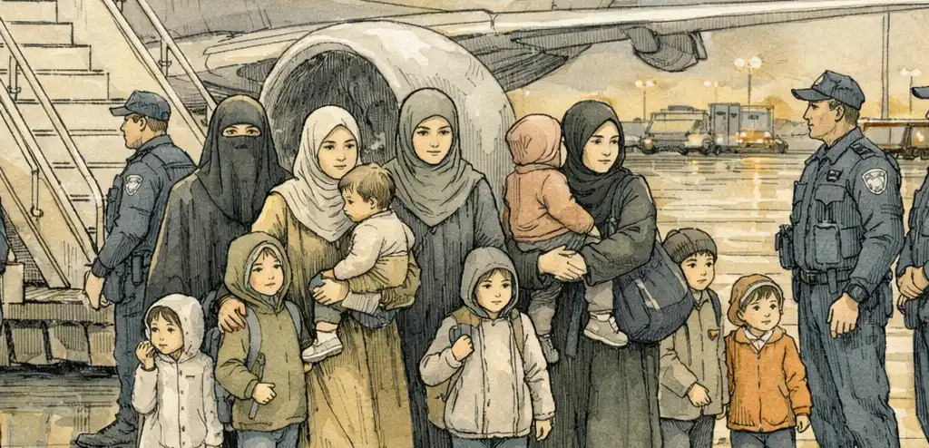 Four Australian Women with IS Links Return Home