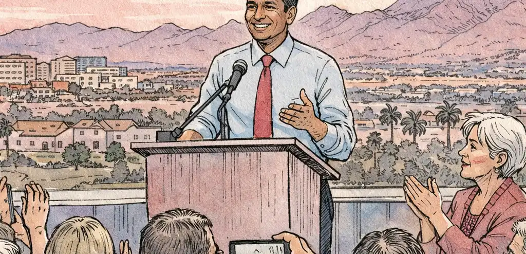 Amish Shah Wins Arizona Democratic Primary