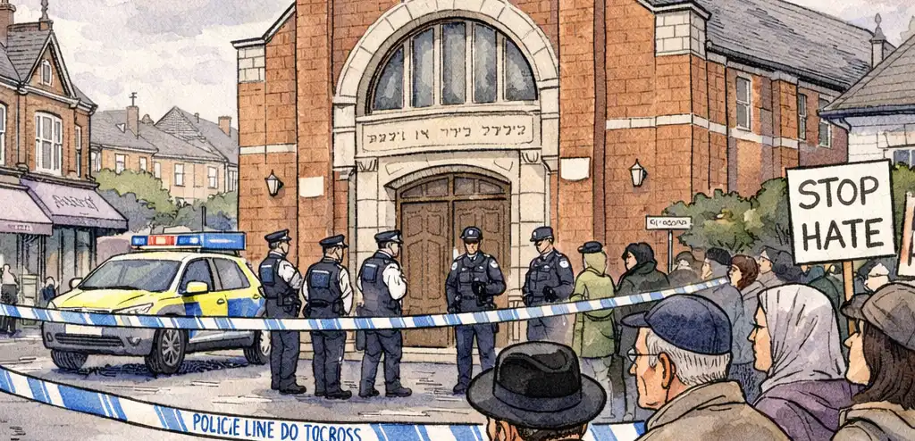 U.K. Investigates Terror-Linked Stabbing in Jewish Area