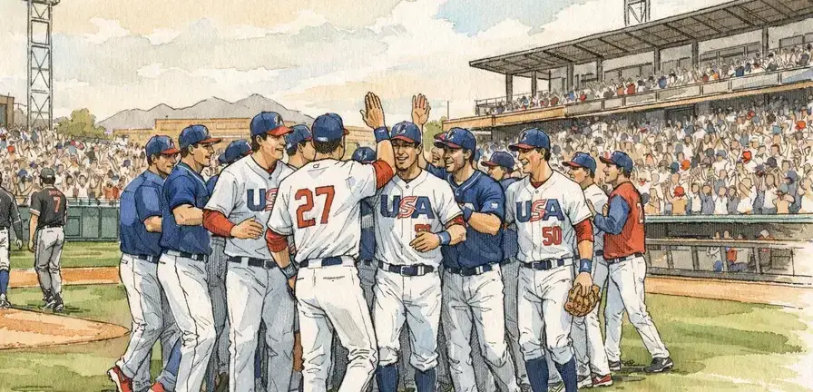 U.S. Baseball Team Dominates Exhibition Games Ahead of World Baseball Classic
