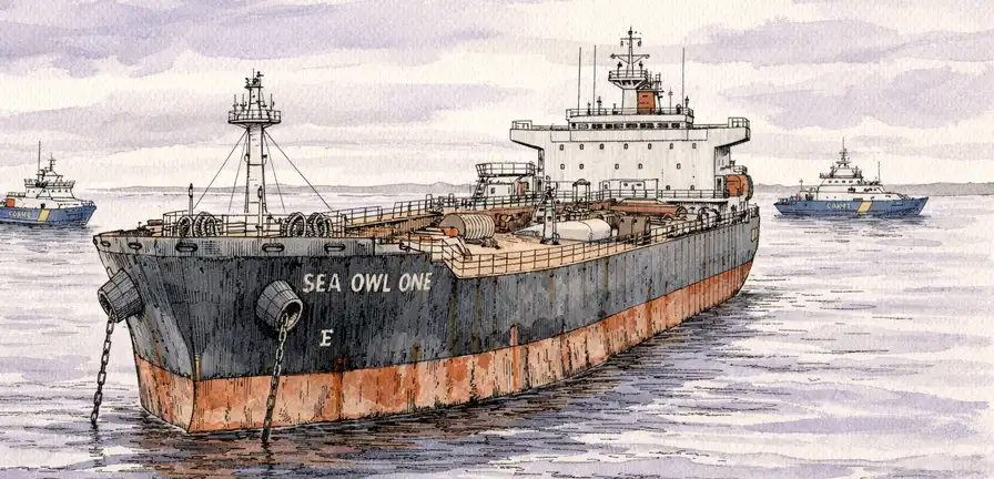 Sweden detains captain of sanctioned tanker