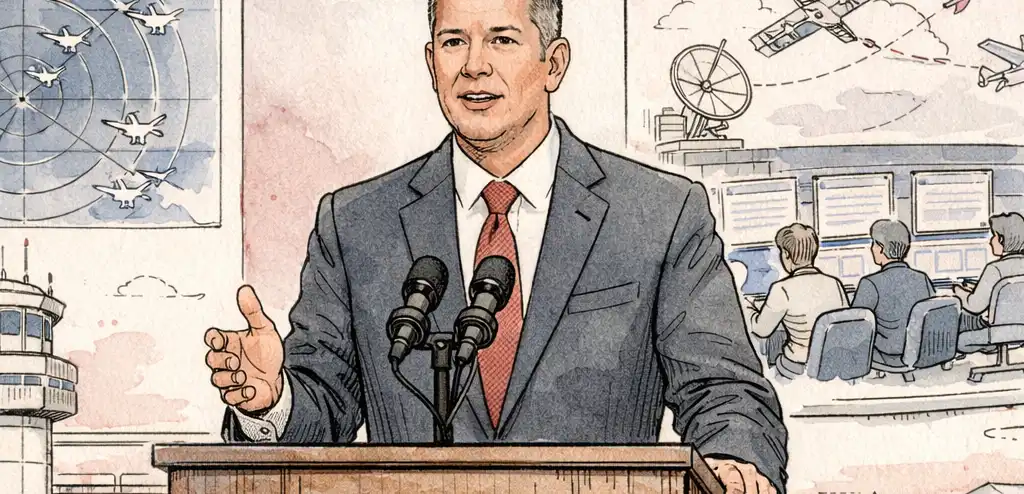 Duffy Seeks $10B for Air Traffic Control Upgrades