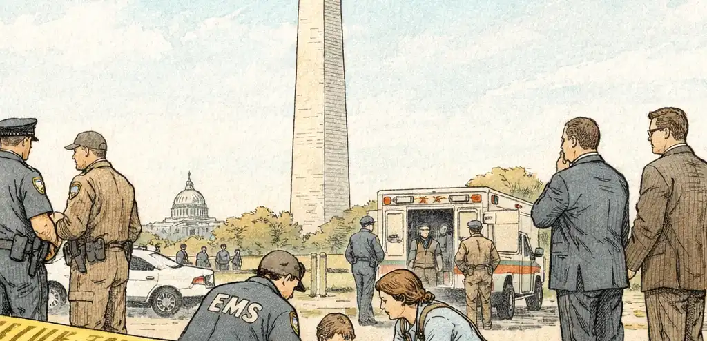 Secret Service Shoots Suspect Near Washington Monument