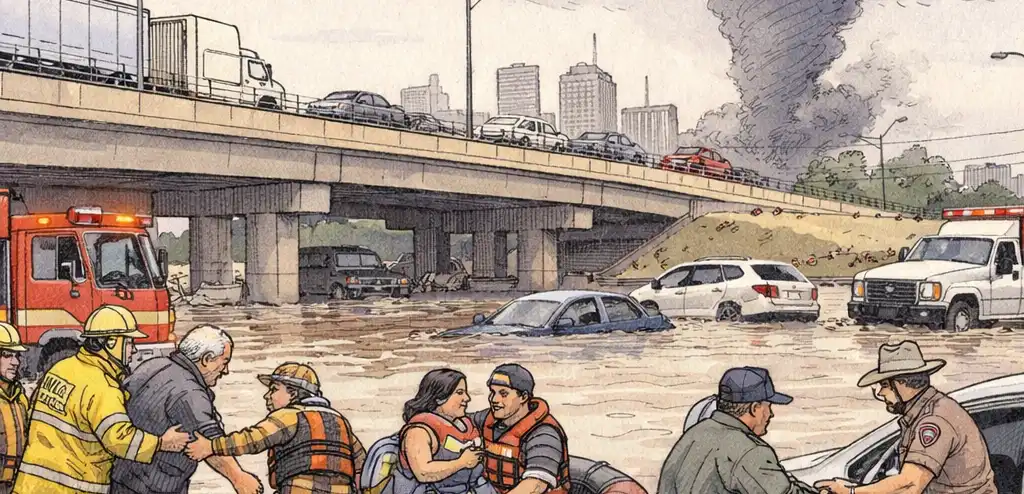 Flash Floods Strike Texas After Tornado in San Antonio