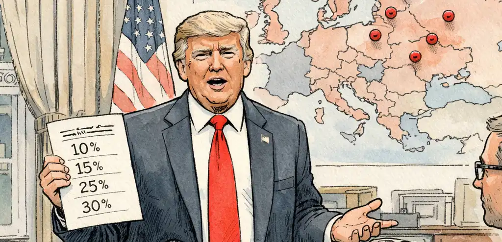Trump Threatens Tariffs on Nations with Digital Taxes
