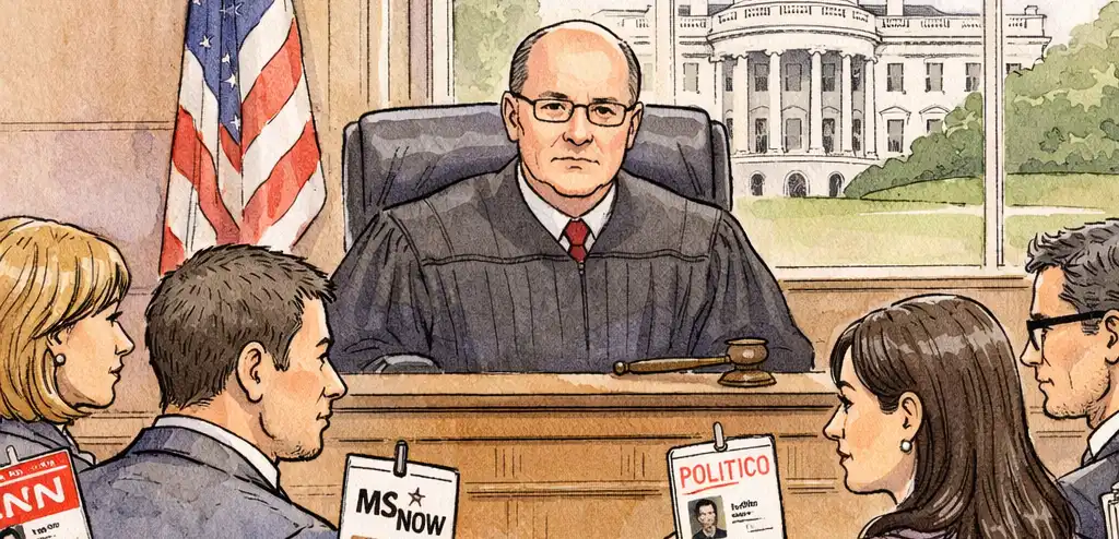 Judge Blocks Trump's Ban on CNN, MS NOW, Politico