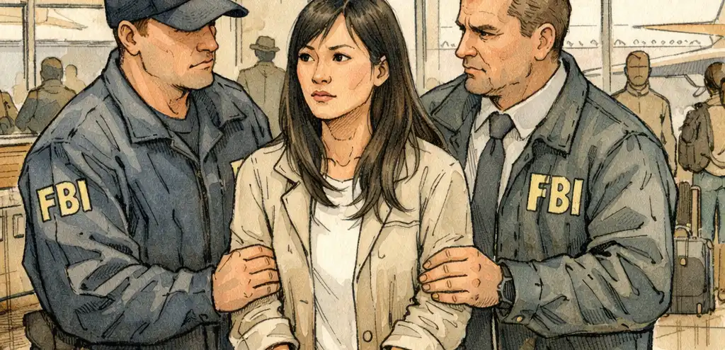 FBI Arrests Woman Accused of Spying on Taiwan Leader's Family