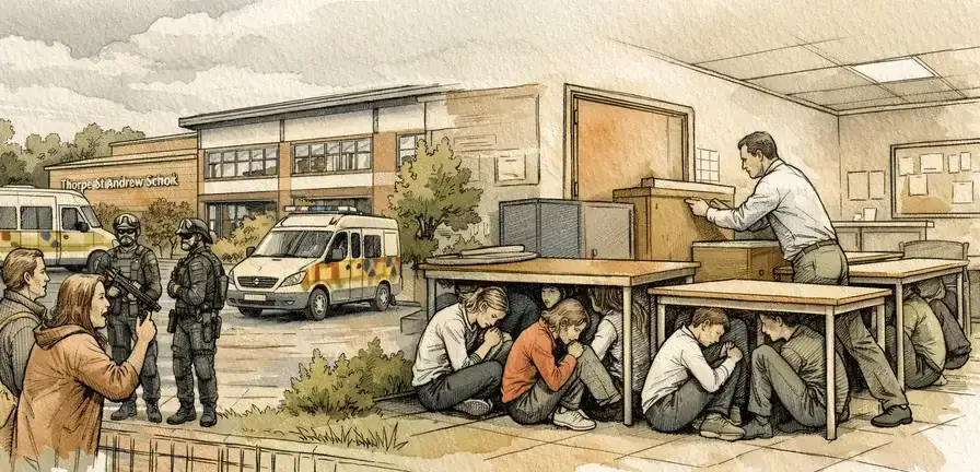 Boy Charged After School Stabbing