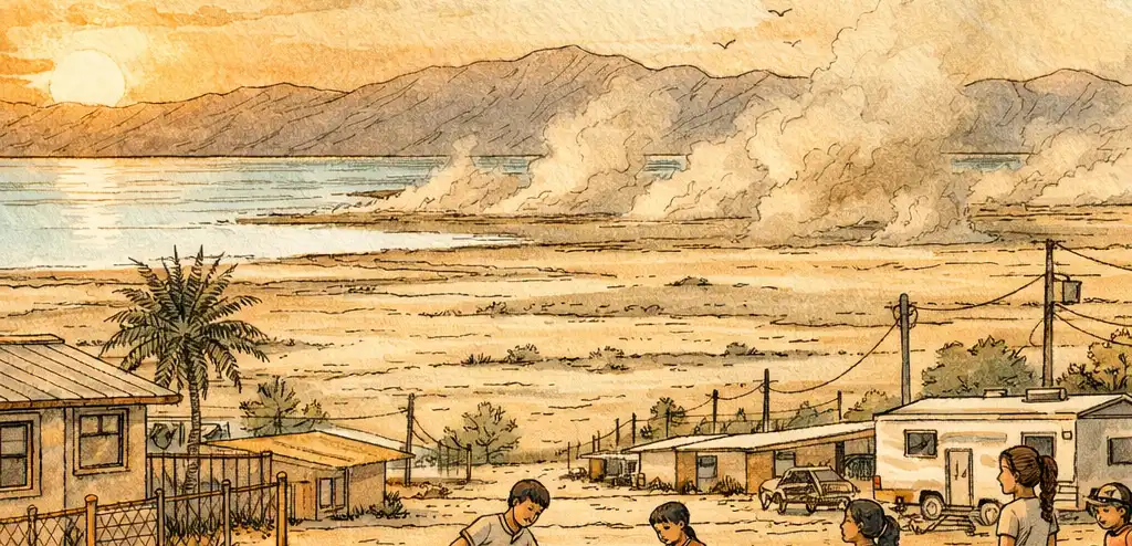 Salton Sea Dust Harming Children's Lung Growth