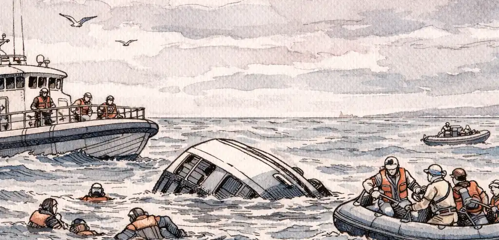 Four Die in English Channel Crossing Attempt