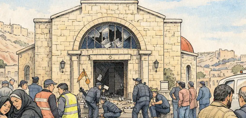 Jordan Mourns After Church Attack Kills Eight