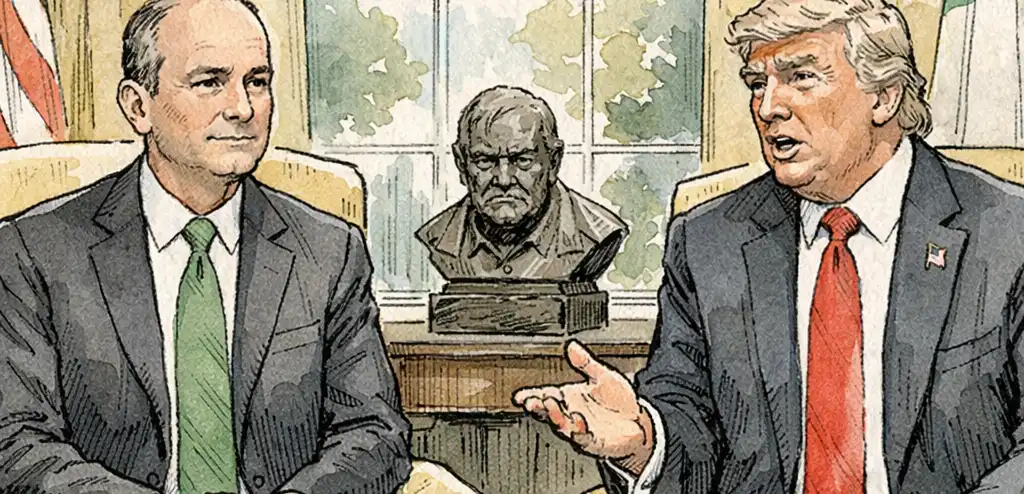 Martin Balances Diplomacy in Tense Trump Meeting