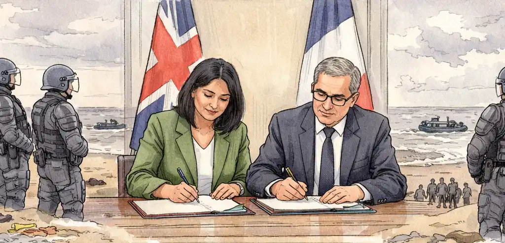 UK, France Agree $894M Deal to Curb Migrant Channel Crossings