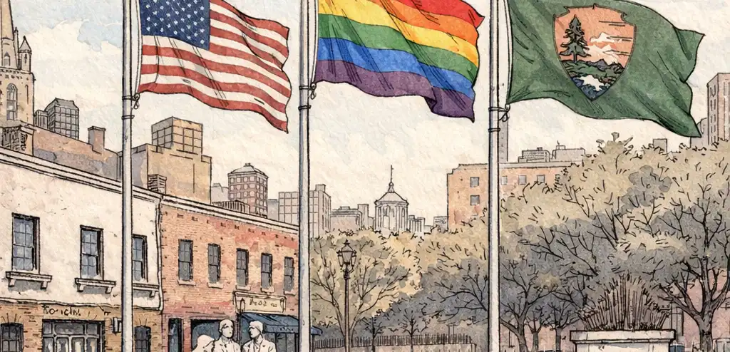 Trump Administration Restores Pride Flag at Stonewall Monument