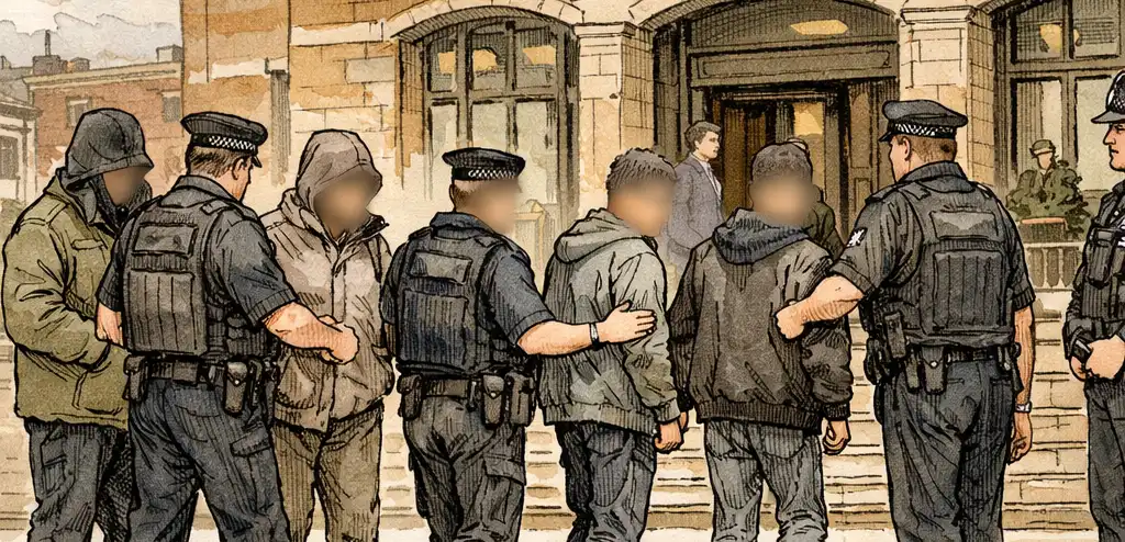 Five Charged in Rape of Teenage Girl in Kent