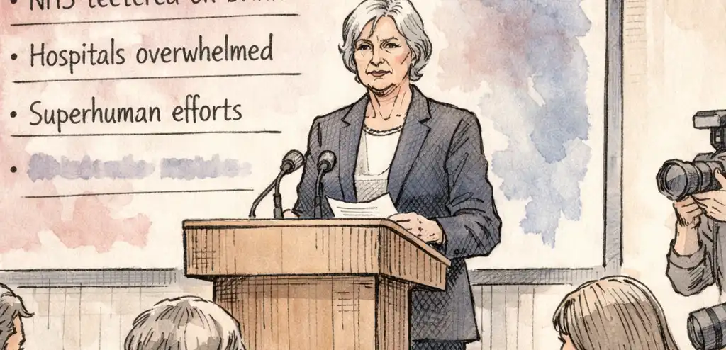 NHS Nearly Collapsed During Pandemic