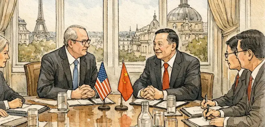 US-China Trade Talks Wrap in Paris Ahead of Trump-Xi Summit