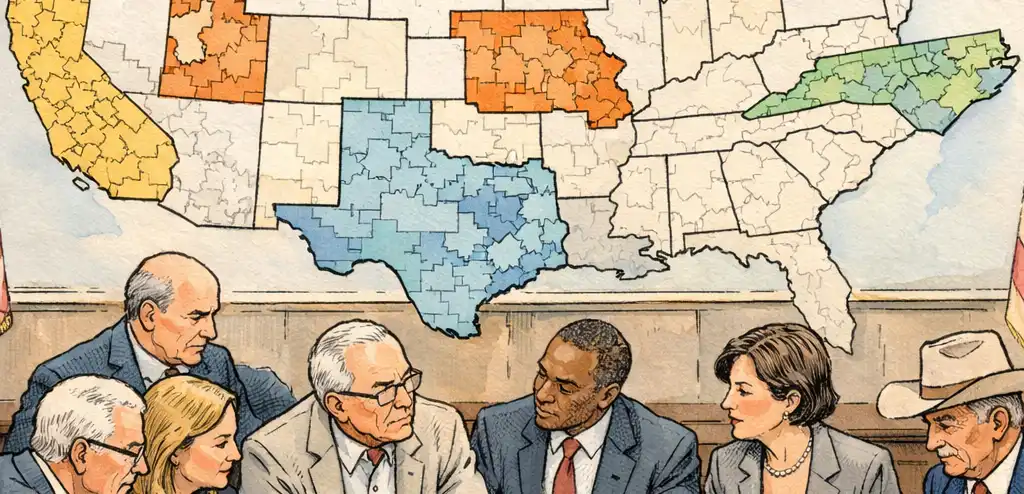 States Redraw Congressional Maps Ahead of Midterms