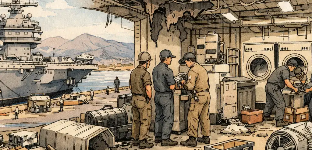 USS Ford Heads to Crete After Fire Injures Sailors