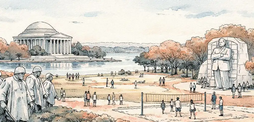 Trump Announces National Garden of Heroes in DC