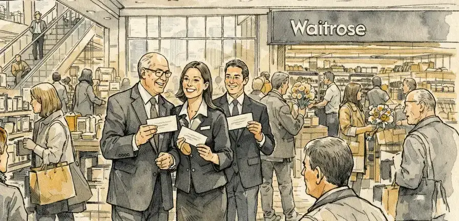 John Lewis Awards Staff First Bonus