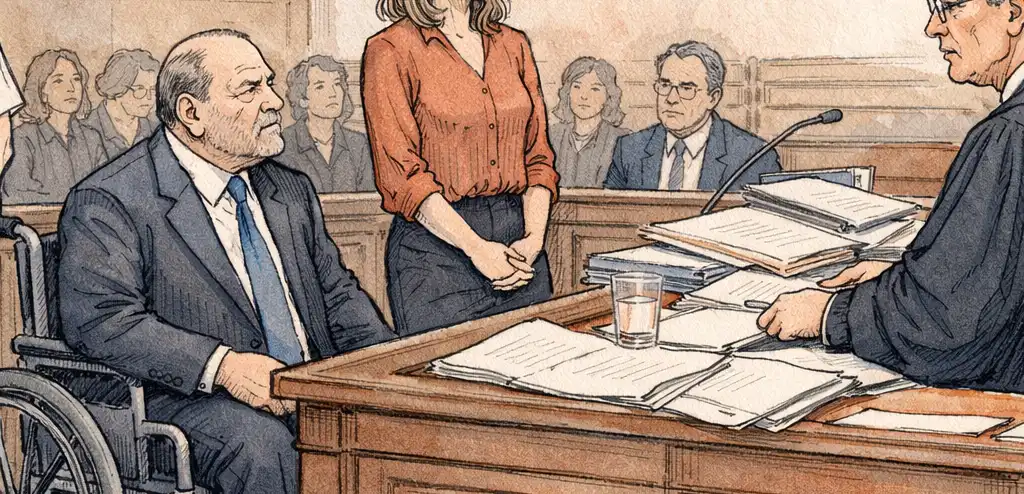 Weinstein sentenced to 15 years for sexual assault