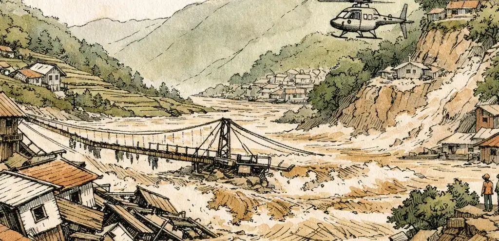 Nepal-Tibet Floods Kill Over 1,000; Thousands Missing