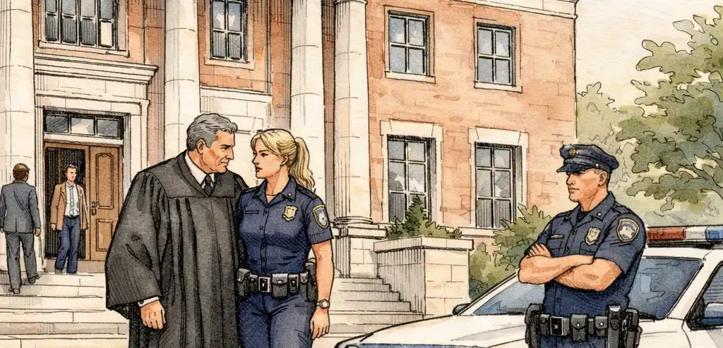 Federal Judge Reprimanded for Affair with Police Officer