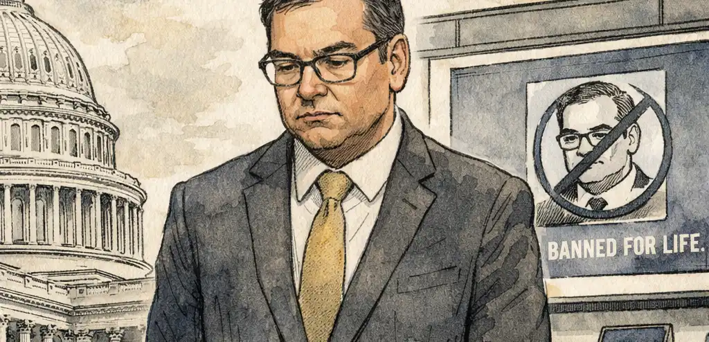 Kalshi Bans Santos for Life Over Insider Trading