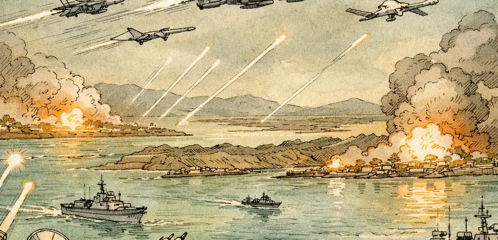 US Strikes Iran Targets in Response to Alleged Attacks