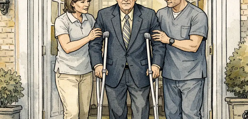 McConnell Discharged from Rehab After Fall