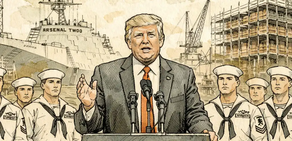 Trump Announces $6.6B Shipyard Deal with Anduril