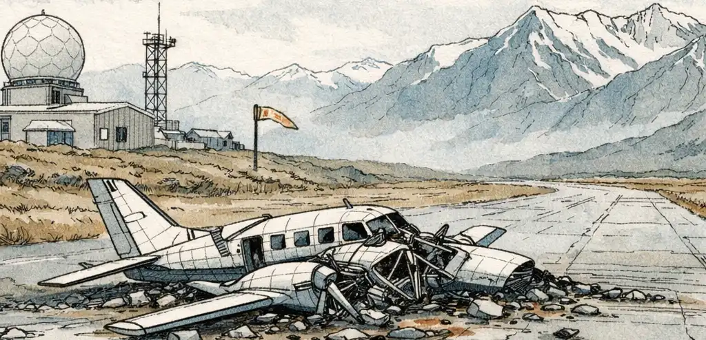Charter Plane Crash Kills Eight Near Alaska Radar Site
