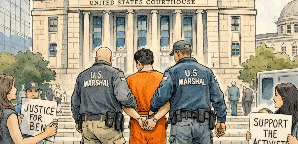 Texas Protesters Sentenced in Immigration Center Attack