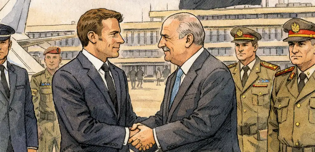 Macron Visits Syria as First Western Leader Since Assad's Ouster