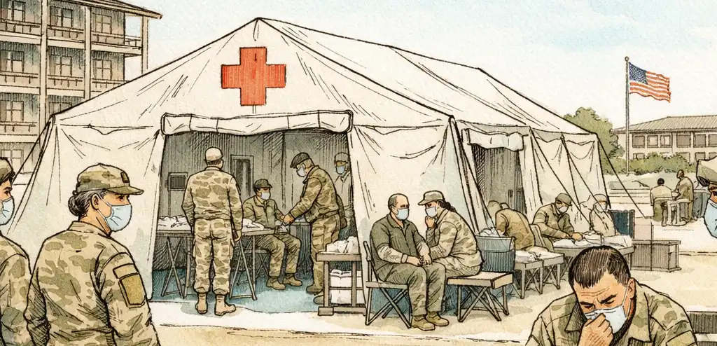 Flu Outbreak Sickens Over 150 Troops After Vaccine Mandate Ends