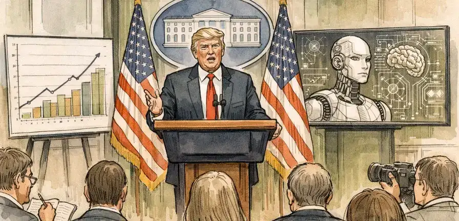 Trump Expects Fed Pick and AI to Replicate 1990s Economic Boom; Economists Skeptical