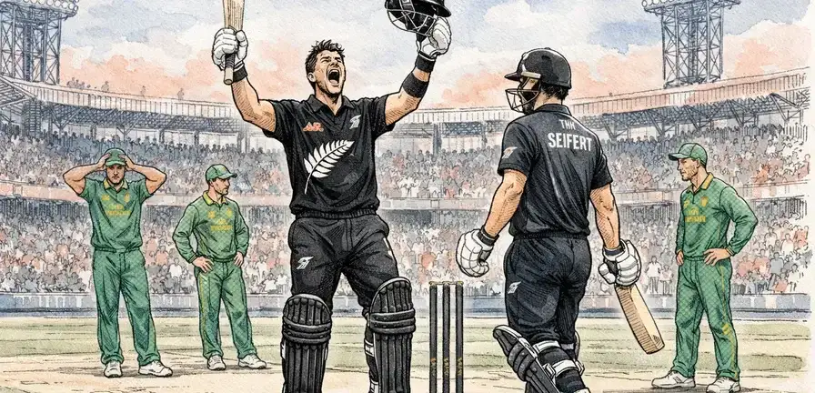 New Zealand Advances to T20 World Cup Final After Dominant Victory Over South Africa
