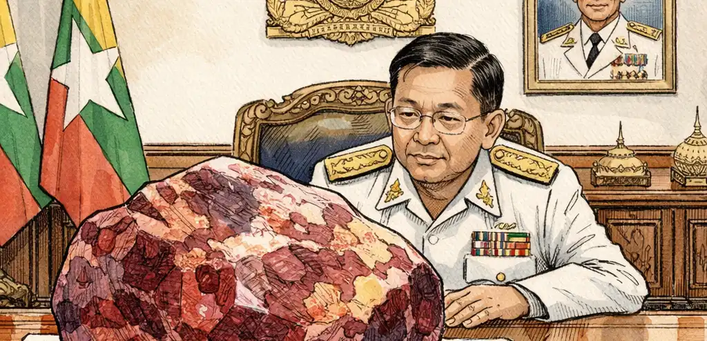 Myanmar Miners Unearth Rare 11,000-Carat Ruby