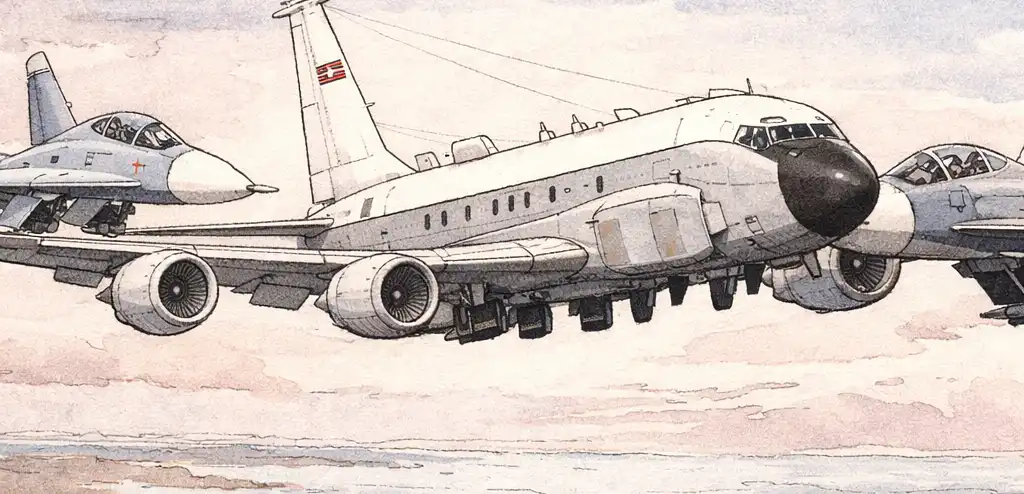 Russian Jets Intercept British Spy Plane Over Black Sea