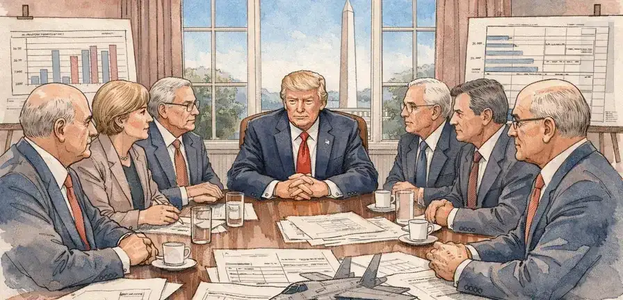 Trump Meets Defense Executives as U.S. Accelerates Weapons Production Amid Iran Conflict