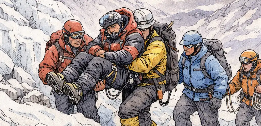 Sherpa Guide Found Alive After Week on Everest