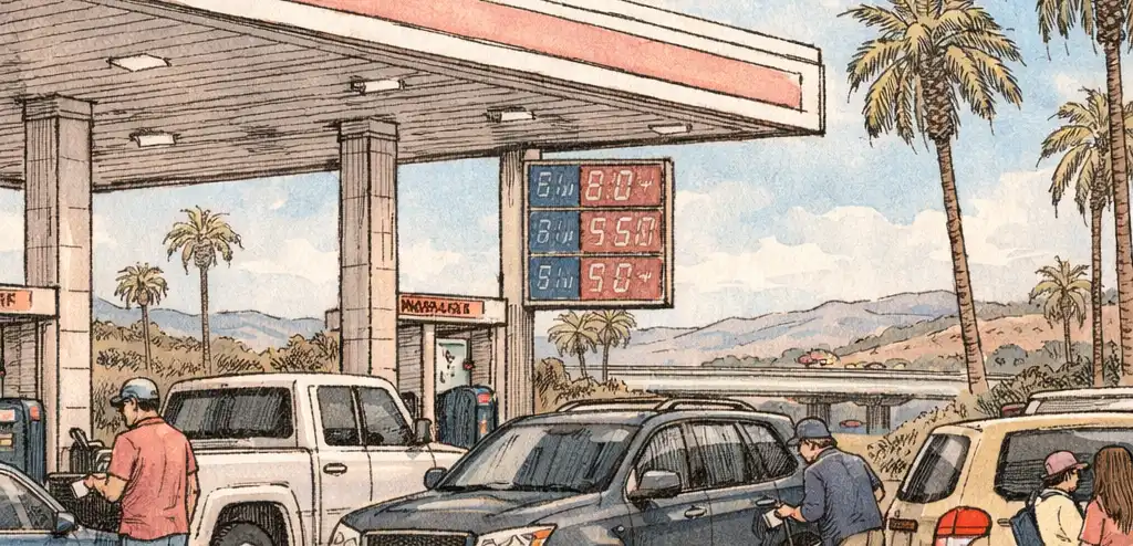 Gas Price Surge Widens Economic Gap Between Income Groups