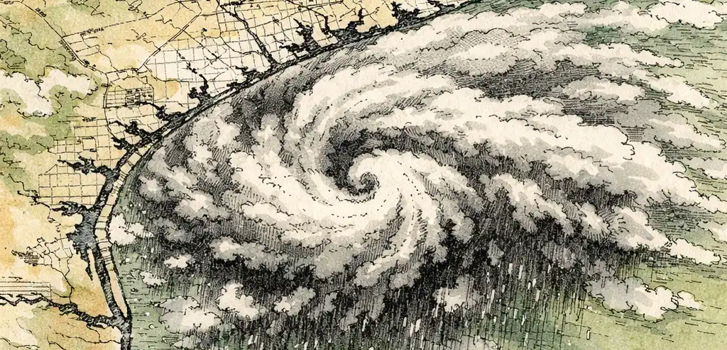 Gulf Storm Threatens Texas with Heavy Rain
