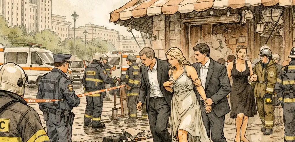 Explosion Kills Three in Moscow Restaurant